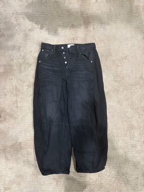 Universal Thread Black Wide-Leg Jeans